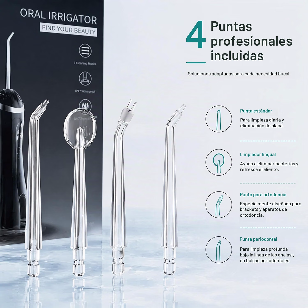 🦷 Irrigador Dental SonriJet™ Profesional