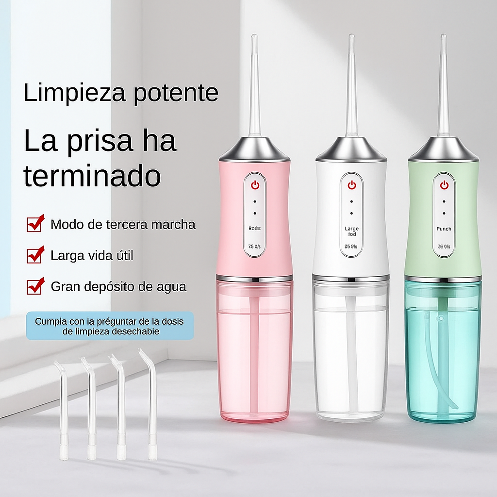 🦷  Irrigador Dental SonriJet™  Profesional