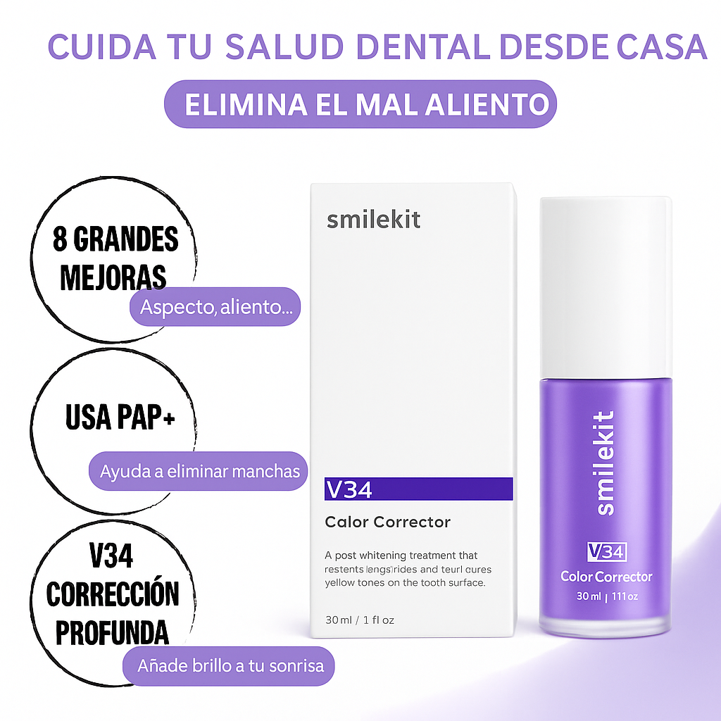 Blanqueador Dental - SmileKit 🔥